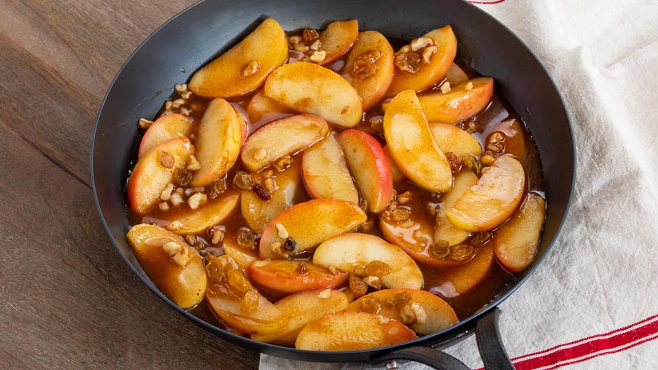 Warm Cinnamon-Raisin Apples