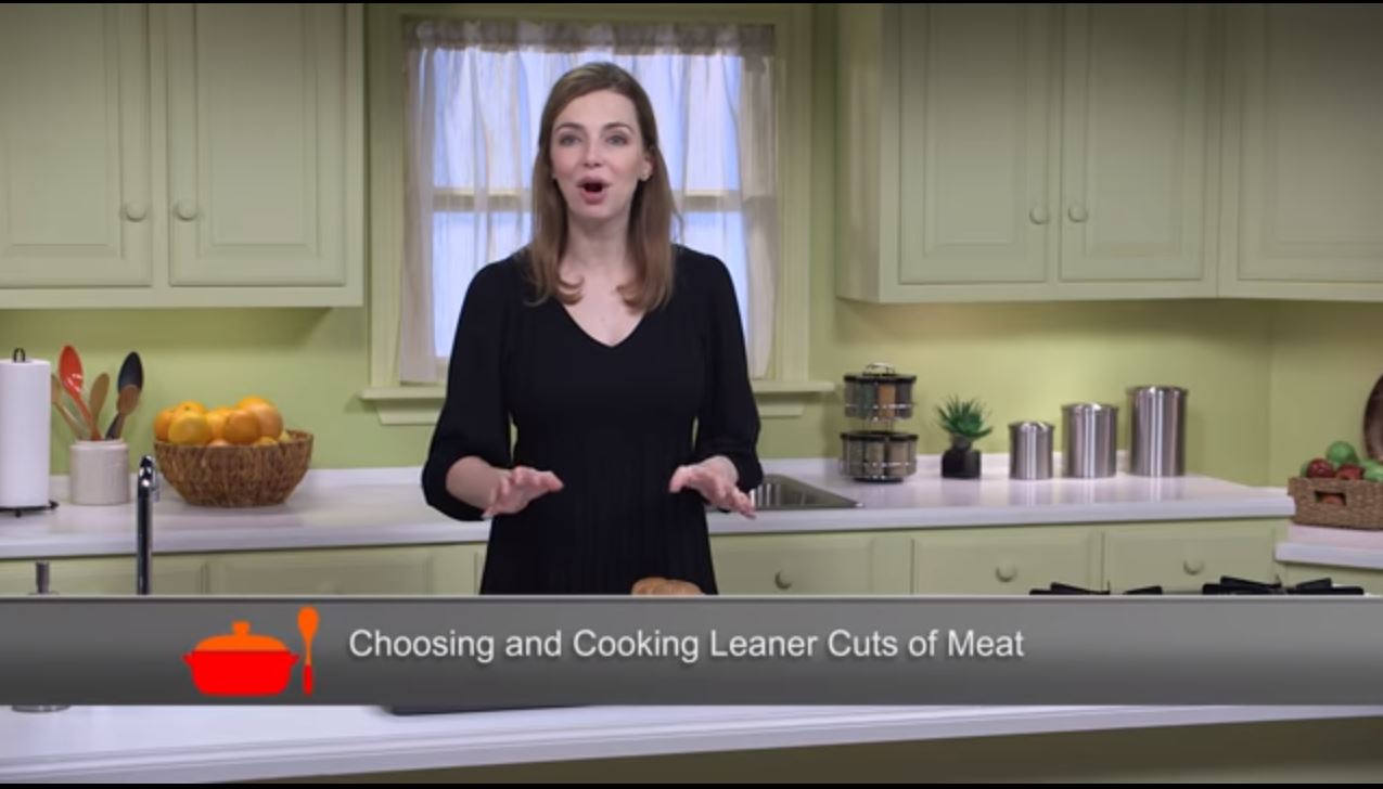 The American Heart Association's Simple Cooking with Heart program teaches you how to choose leaner cuts of meat