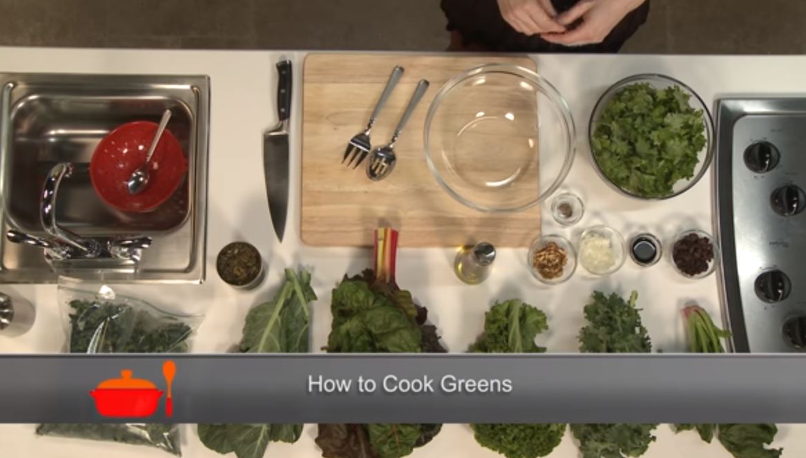 The American Heart Association's Simple Cooking with Heart program teaches you how to cook heart-healthy greens