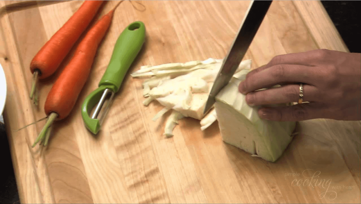 Chopping Cabbage Video American Heart Association