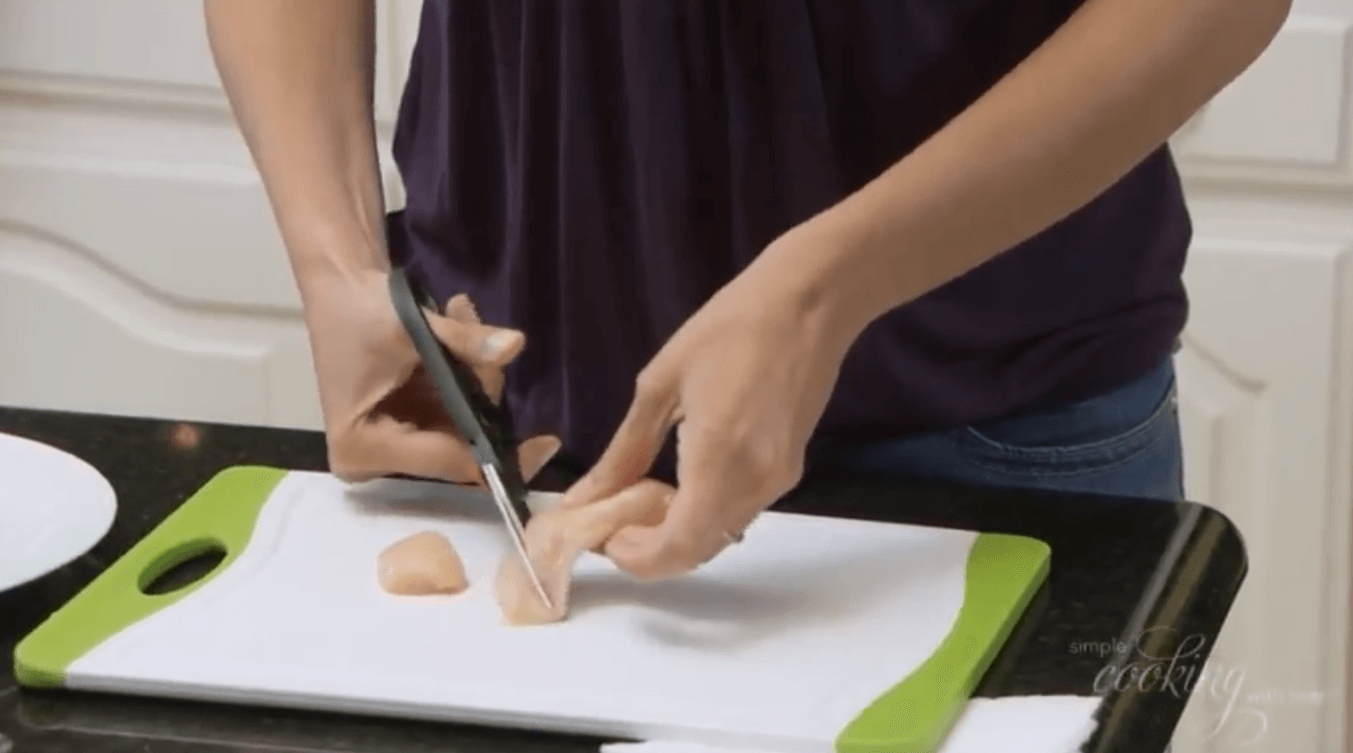 How to Cut a Chicken Using Scissors Video American Heart Association