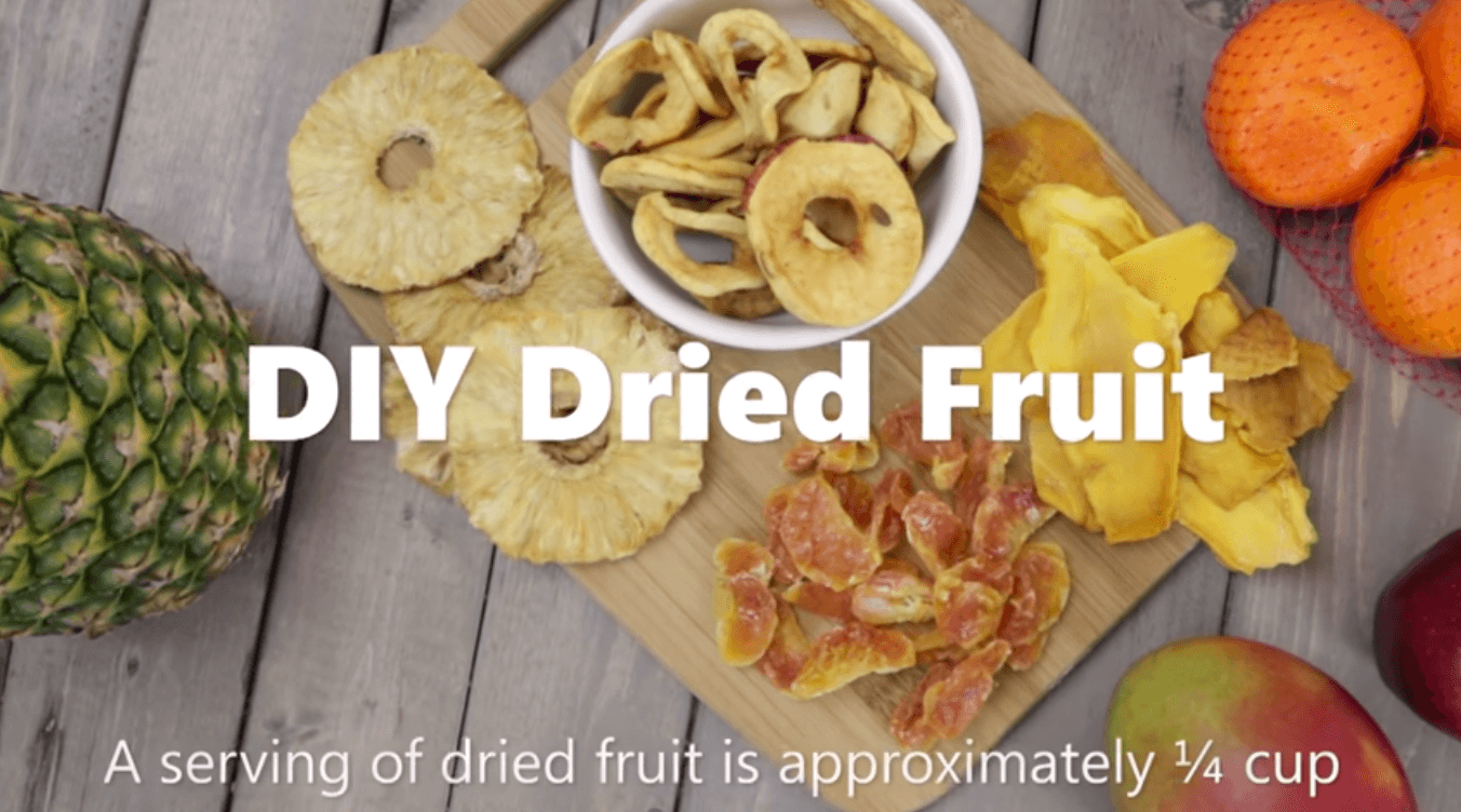 How to Make DIY Dried Fruit Video American Heart Association