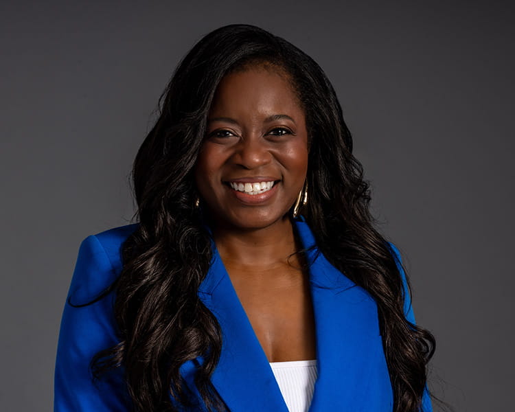 Philicia Baugh color portrait
