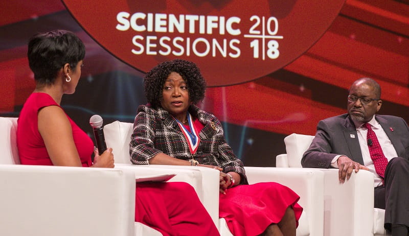 Three African-American doctors discuss health equity at Scientific Sessions 2018. 