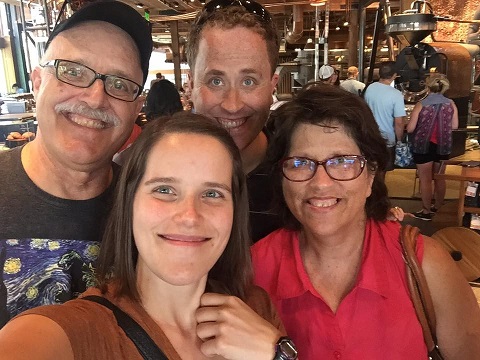 Tim and Debra Landis with their children