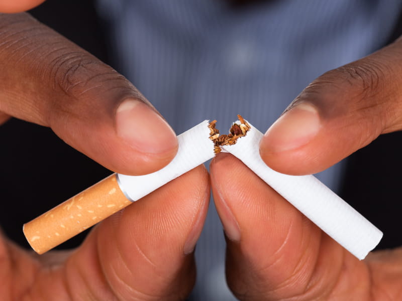 tobacco habit Smoking habit that starts early is harder to kick