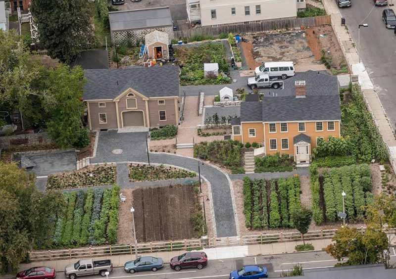 Fowler Clark Epstein Farm dates back to the 18th century and was restored in 2018. (Photo by Peter Vanderwarker Photography)