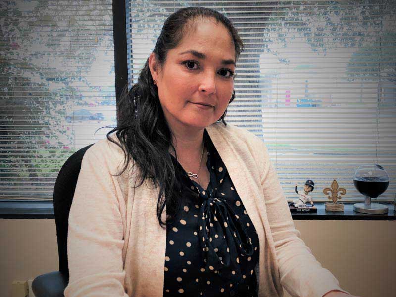 Belinda Zuniga se unió a un proyecto haciendo investigaciones innovadoras sobre el derrame cerebral en mexicano-estadounidenses después de que su abuela tuvo uno. (Foto cortesía de Belinda Zuniga).