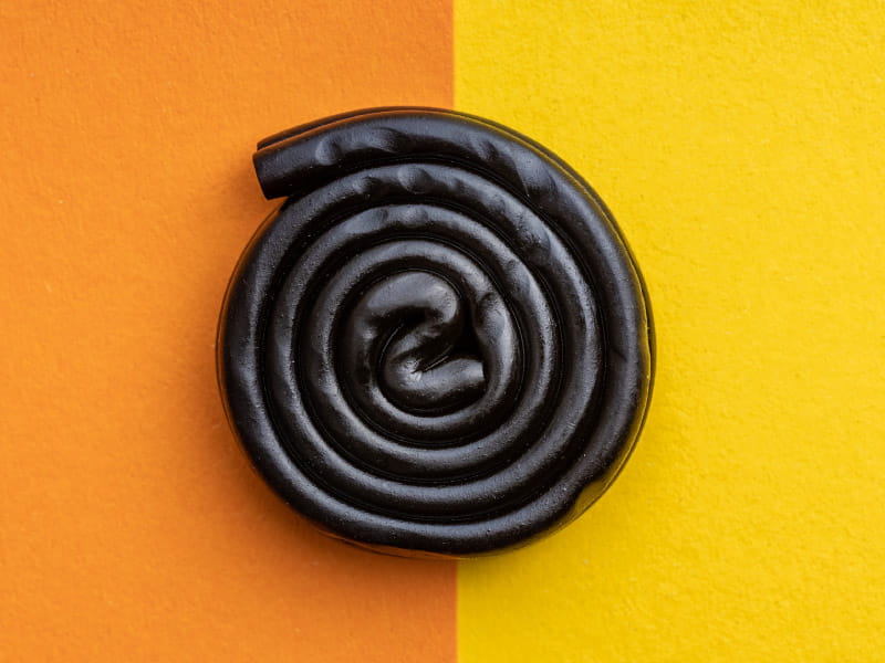 Black licorice is a candy that should inspire caution