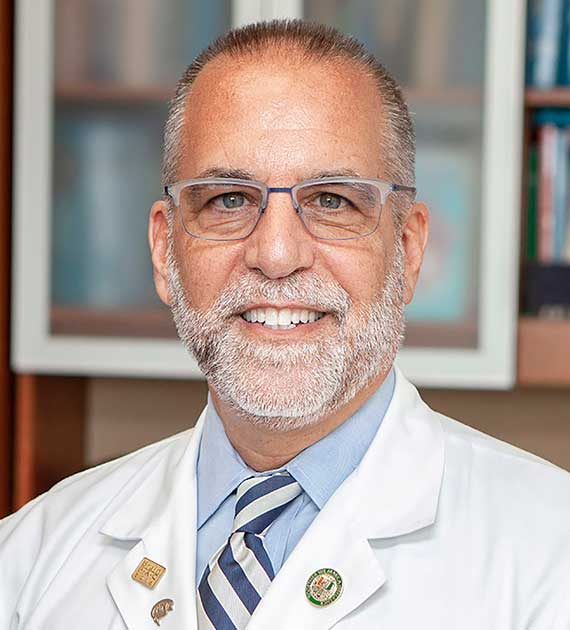 Dr. Ralph Sacco served as president of the American Heart Association and American Academy of Neurology. (Photo courtesy of University of Miami Miller School of Medicine)