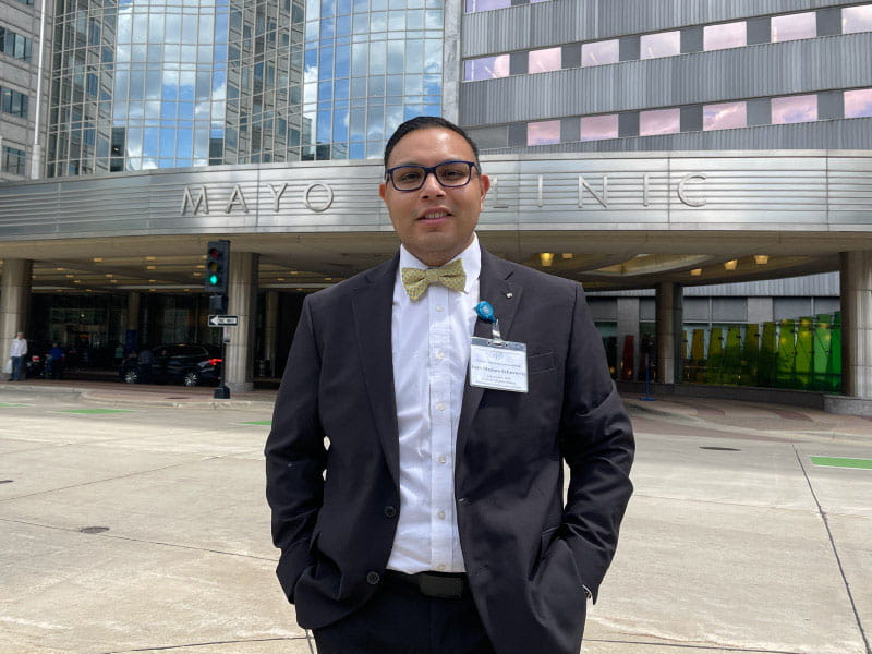 Juan Medina-Echeverria's growing up experience inspired him to pursue a career in medicine.  (Photo credit: Juan Medina-Echeverria)