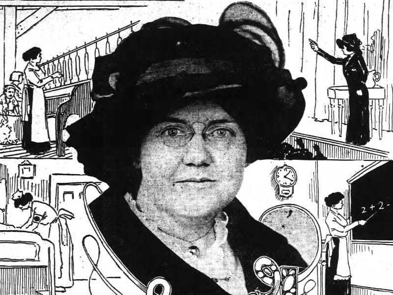 Jessamyn Whitney was published in the 1914 edition of the Atlanta Constitution. (via newspaper.com)