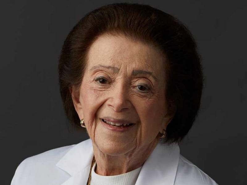 Dr. Nanette Wenger has spent seven decades convincing researchers to look beyond "bikini medicine" when it comes to women's health. (Photo courtesy of Grady Health System)