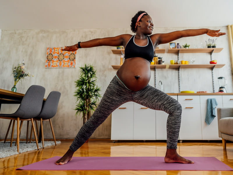 Prenatal yoga may help ease stress, improve fitness during pregnancy