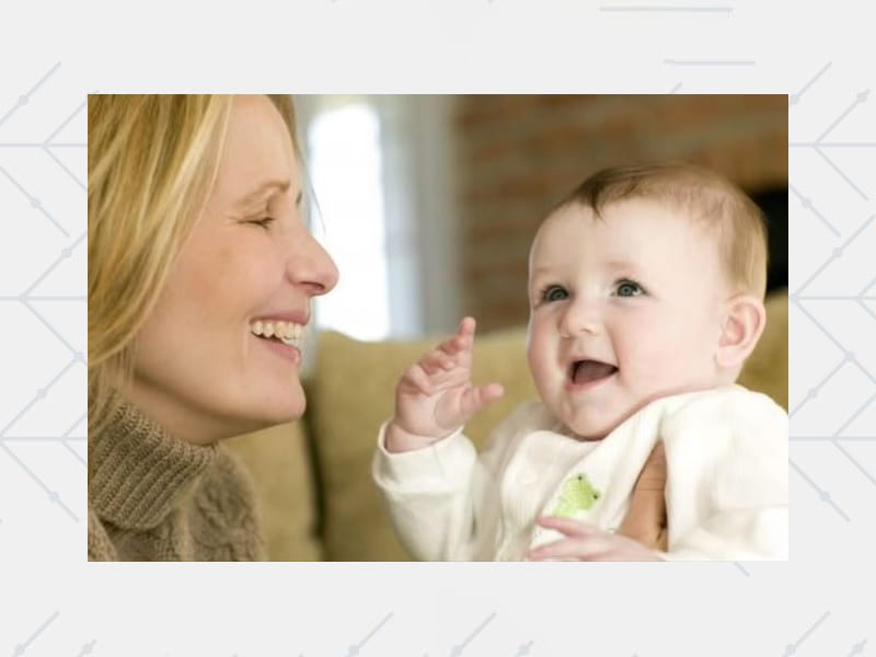 Amy Mazur-Hession holding 4-month-old Ella
