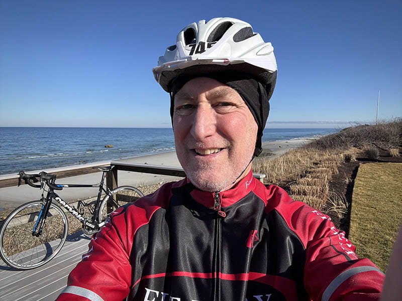 Patrick returned to riding in January 2025.