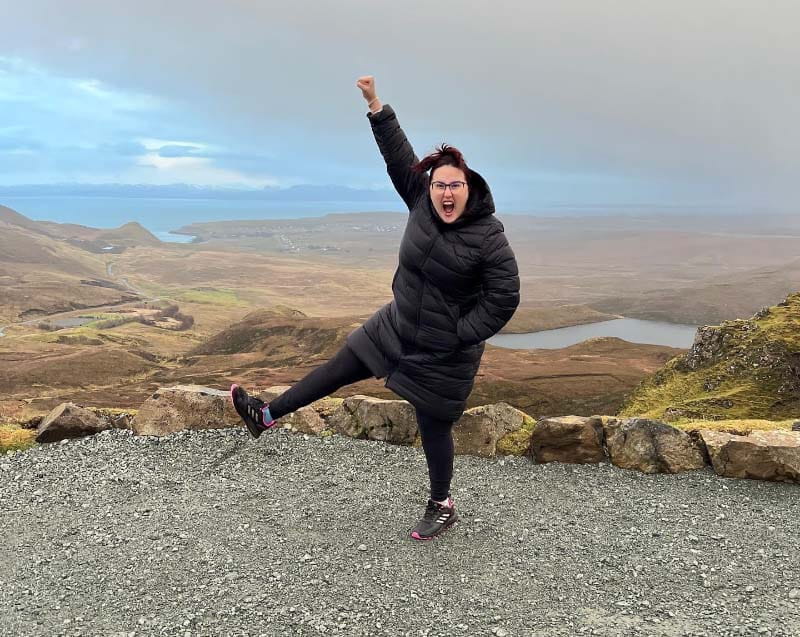 Dana Schwartzberg on a solo trip to Scotland in 2023. (Photo courtesy of Dana Schwartzberg)