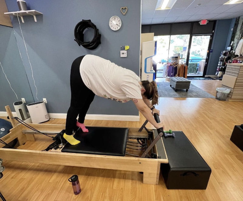Dana Schwartzberg is training to become a Pilates instructor. (Photo courtesy of Dana Schwartzberg)