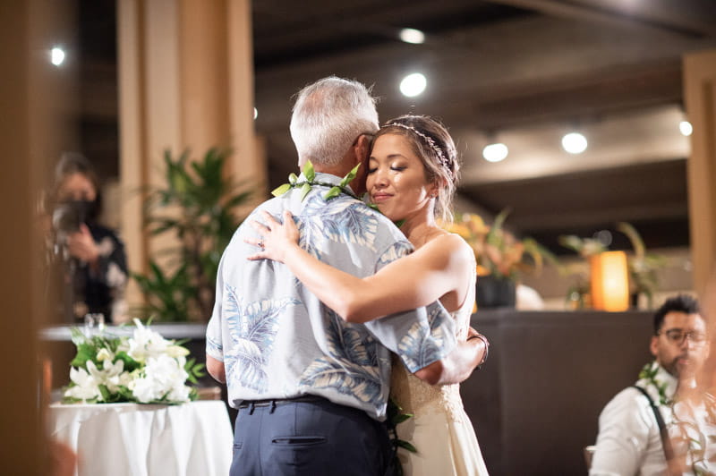 Terrianne Zonca dancing with her father at her wedding. (Photo courtesy of Joseph Esser Photography)