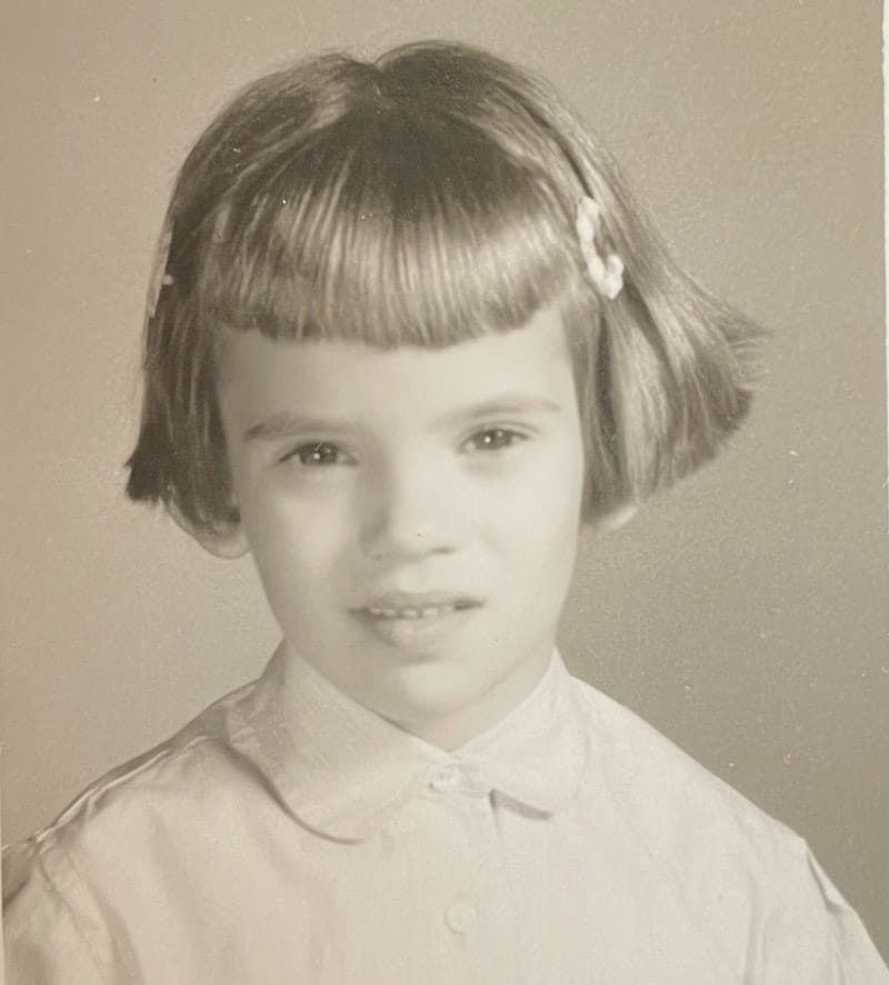A photo of Cindy Allen-Stuckey at 6 years old. (Photo courtesy of Cindy Allen-Stuckey)