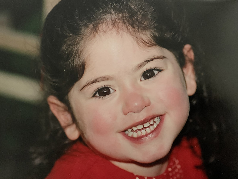 Maddie Ramon at age 3, after surviving three open-heart surgeries. (Photo courtesy of the Ramon family)
