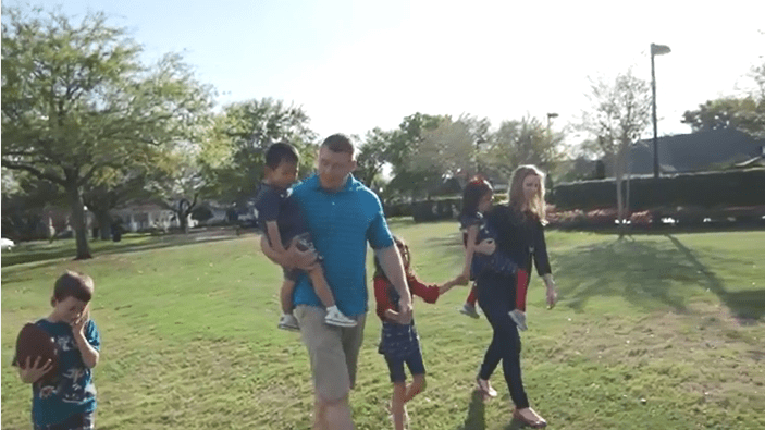 James and Tara Fussell adopted three children with heart disease. 