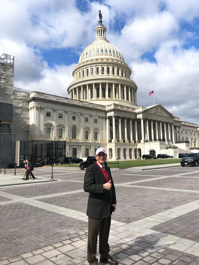 Doug Tapking participated in the American Heart Association's 'You're the Cure on the Hill' event on Capitol Hill in 2019. (Photo courtesy of Doug Tapking)