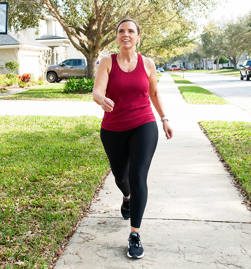 Heather Lister walking (Kristin Balcita Photography)