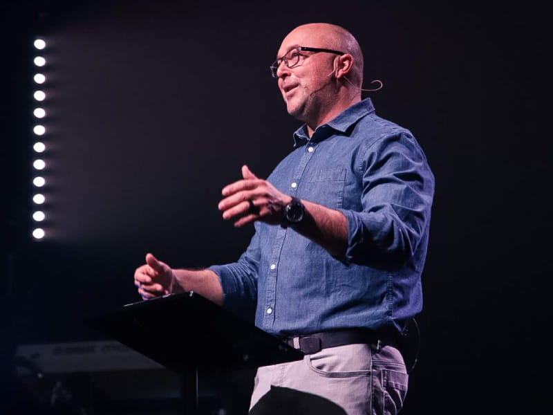 Reverend Eddie Woods went from feeling healthy to needing a heart transplant - all during the COVID-19 pandemic. (Photo courtesy of City Point Church)
