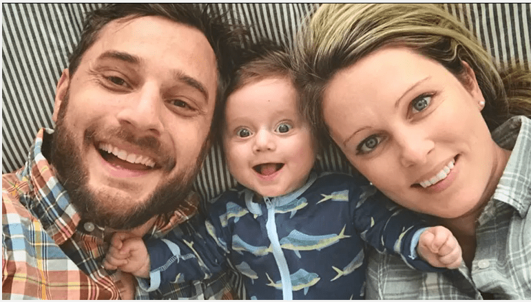 Kemp Reinen with parents Scott and Bevin