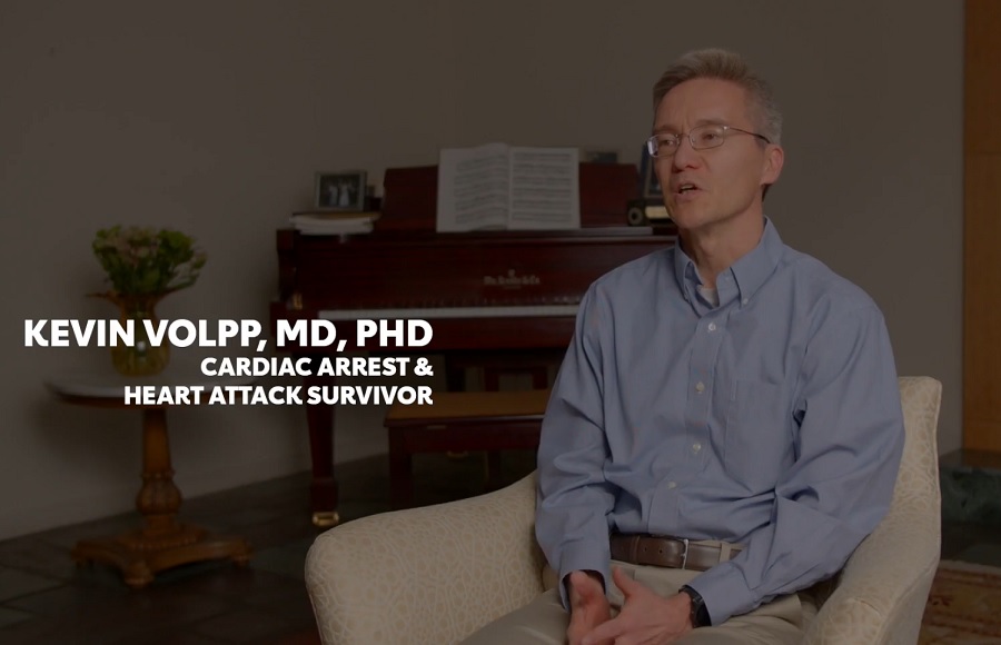 YouTube screenshot of Kevin Volpp