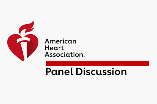 American Heart Association Panel Discussion graphic