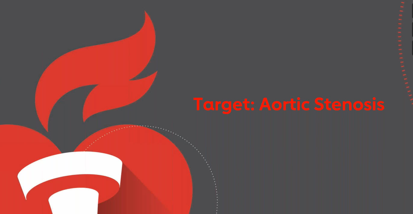 Target Aortic Stenosis Webinar Home Screen