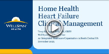Title slide - Clinical Management of Heart Failure Patients