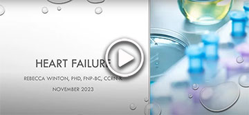 Title slide for Overview of Heart Failure and Challenges in Caring for Heart Failure Patients