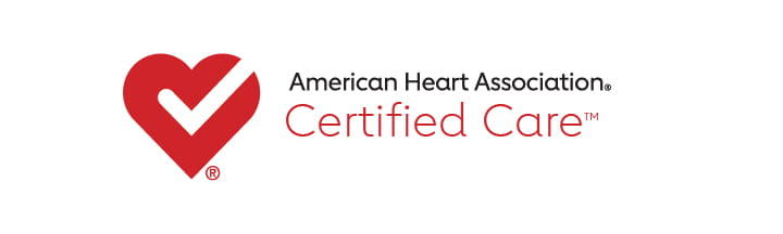 American Heart Association Certified Care logo