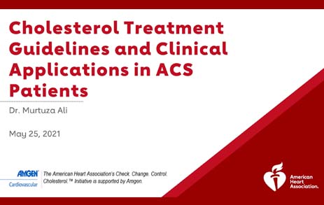 Cholesterol Treatment Guidelines and Clinical Applications in ACS Patients video image