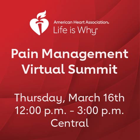 pain management summit March 16, 2023