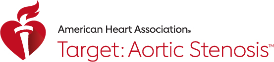 AHA Target Aortic Stenosis Logo
