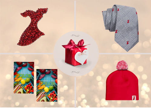 collection of items from A H A shop