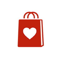 Shop to save lives icon