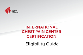 Chest Pain Center Certification eligibility