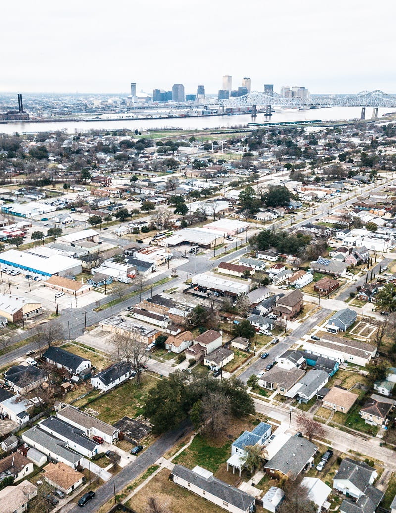 New Orleans city scape