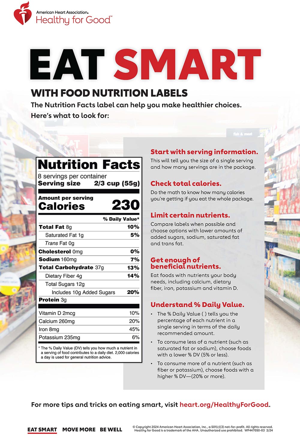 Understanding Food Nutrition Labels American Heart Association