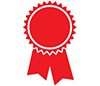 red ribbon icon