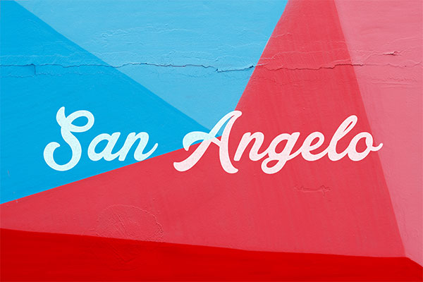 san angelo wall