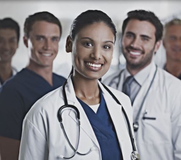 smiling doctors