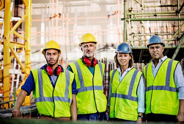 Construction workers