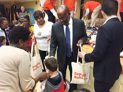 Bernard J Tyson back to school drive Bernard J Tyson back to school drive