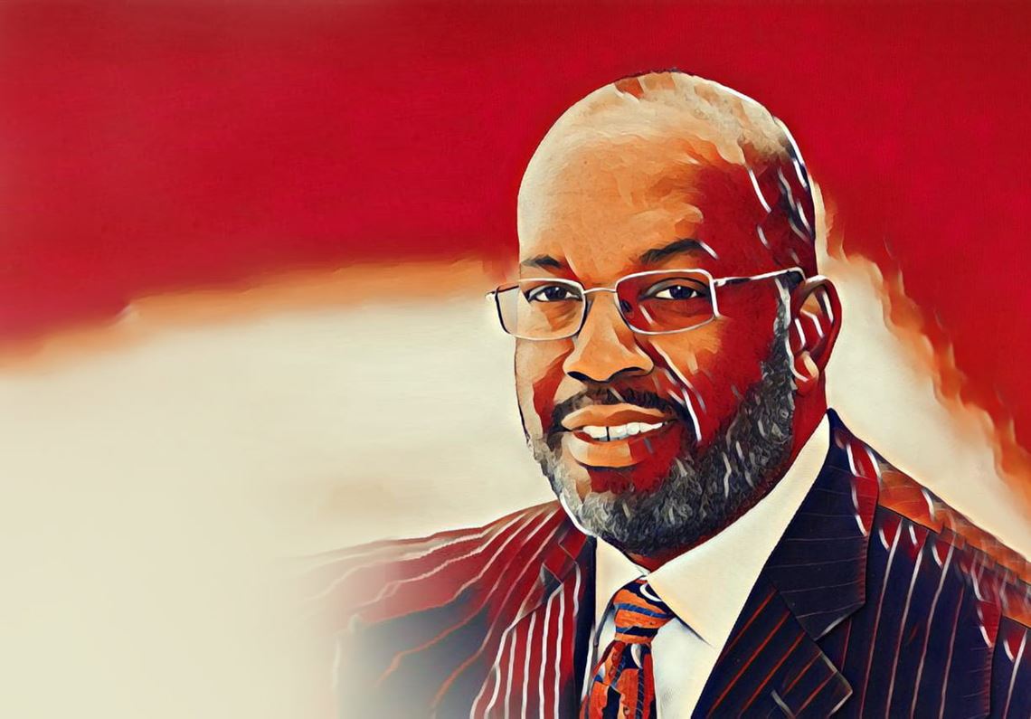 Bernard J Tyson painting Bernard J Tyson painting